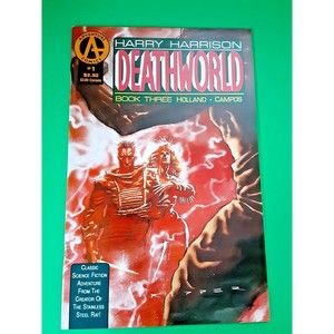 NEW UNREAD MINT Harry Harrison DEATHWORLD #1 Book 3 Adventure Comics